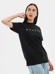 Черный футболка Seletstore с татарским принтом "Дуслар", унисекс, сериал "Друзья", на новый год