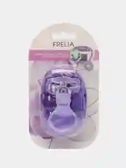 Станок для бритья женский FRELIA в футляре (бритва, 4 лезвия, увлажняющая полоска)