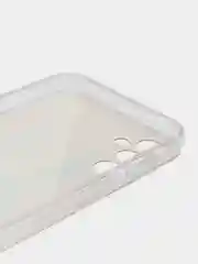 Пудровый чехол для Samsung Galaxy A14 / Самсунг Галакси А14, силиконовый, с рисунком