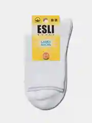 Белый носки женские хлопковые ESLI