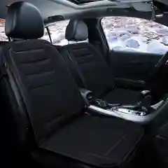Угольный накидка на сиденье автомобиля, с подогревом