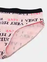 Розовый хлопковые женские трусы слипы, детские трусы для девочек