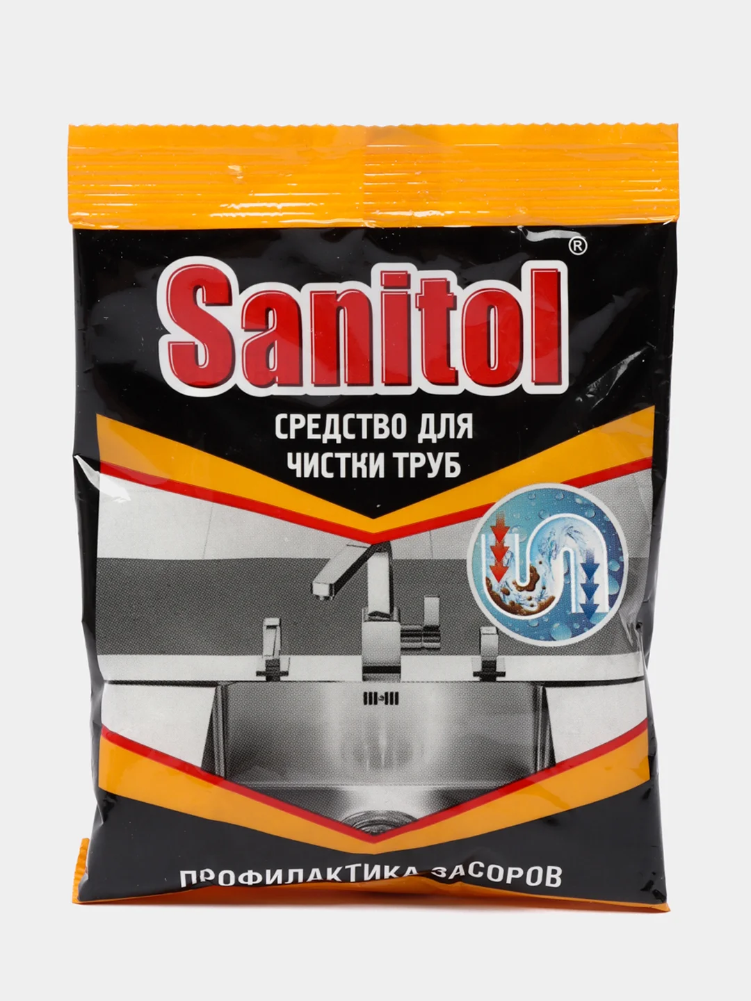 Средство для чистки труб Sanitol 3ШТ