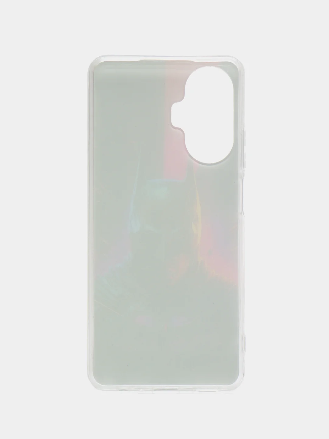 Аметистовый чехол для Realme C55 / Реалми С55, силиконовый, с рисунком
