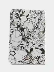 Алый обложка на паспорт "MARVEL"