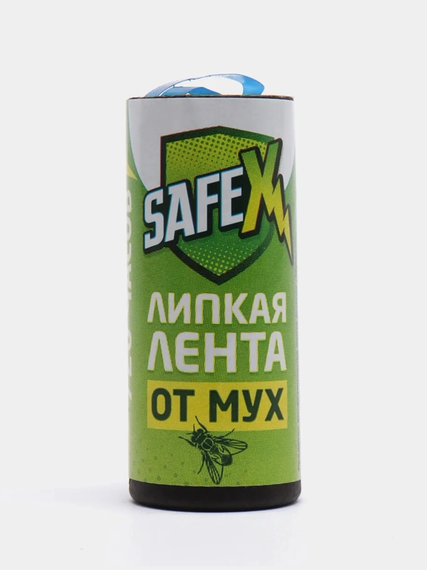 Липкая лента от мух SAFEX, 1 штука