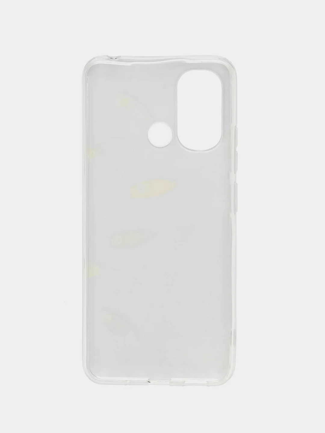 Небесно-голубой чехол для Xiaomi Redmi 12C (Сяоми Редми 12С), силиконовый, с рисунком