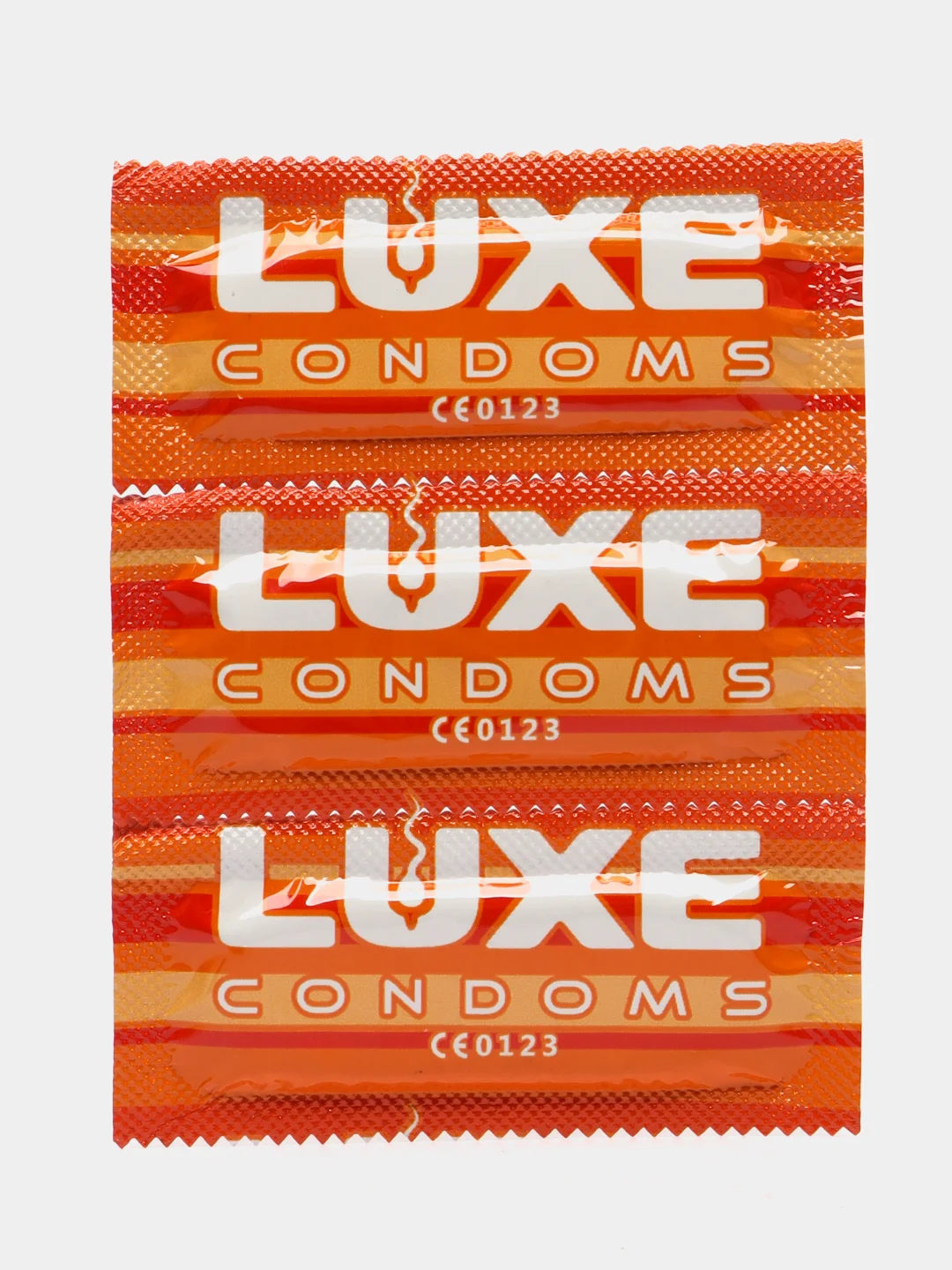 Бирюзовый презервативы LUXE, 3 шт в упаковке
