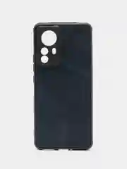 Темно-синий чехол для Xiaomi 11 Lite,11 T Pro,12,13,9 A,9 C,Redmi 10, Note 10 S кожаная вставка