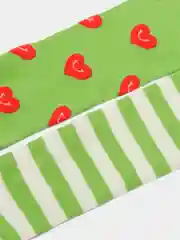 Салатовый колготки  Детские/Колготки хлопковые/Колготки с рисунком/Колготки в садик