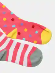 Розовый колготки  Детские/Колготки хлопковые/Колготки с рисунком/Колготки в садик