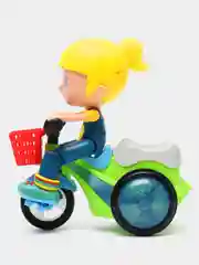 Игрушка-трицикл музыкальная с автоматическим приводом/делает завораживающие трюки