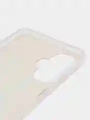 Пудровый чехол для Realme C55 / Реалми С55, силиконовый, с рисунком