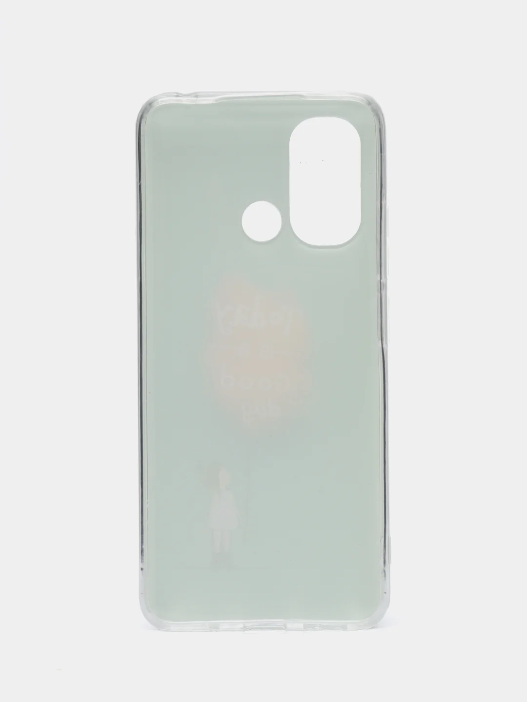 Ледяной чехол для Xiaomi Redmi 12C (Сяоми Редми 12С), силиконовый, с рисунком