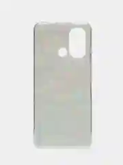 Оранжевый чехол для Xiaomi Redmi 12C (Сяоми Редми 12С), силиконовый, с рисунком