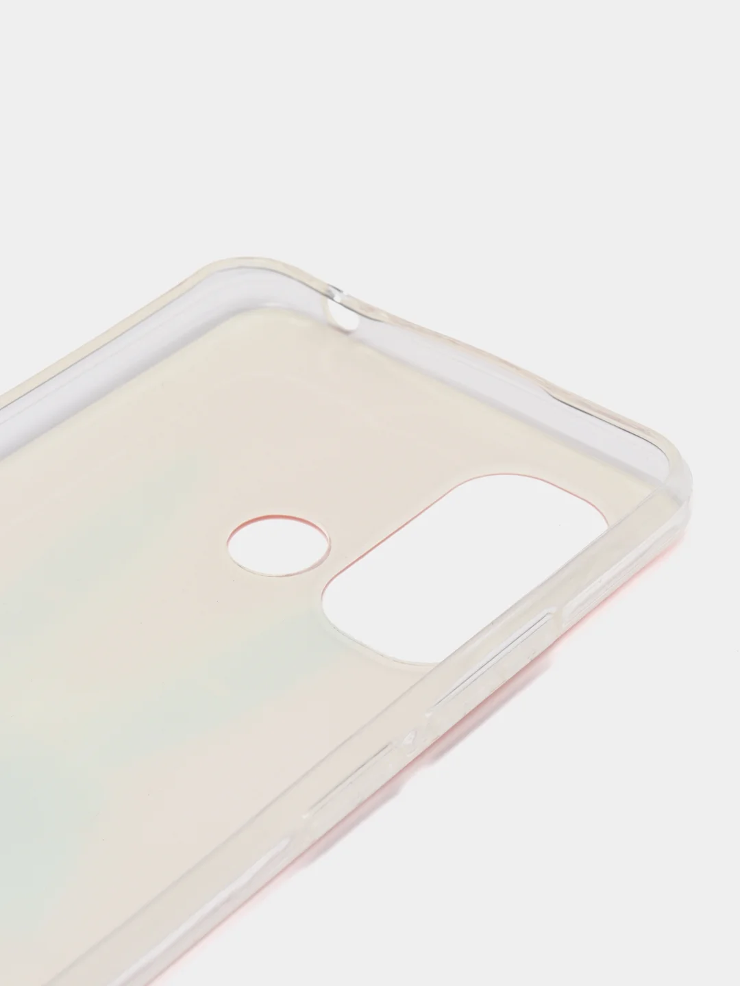 Пудровый чехол для Xiaomi Redmi 12C (Сяоми Редми 12С), силиконовый, с рисунком
