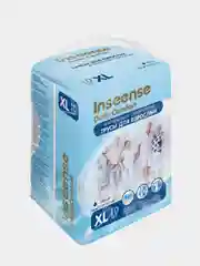 Синий подгузники трусы для взрослых Inseense (M, L и XL), 10 шт