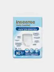 Синий подгузники трусы для взрослых Inseense (M, L и XL), 10 шт