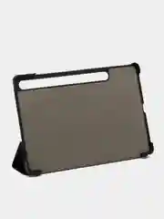 Черный чехол-книжка для планшета Samsung Galaxy Tab S9, 11" из экокожи КАРТОФАН с подставкой