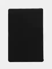 Черный чехол-книжка для планшета Samsung Galaxy Tab S9 plus, из экокожи, КАРТОФАН, функция подставки