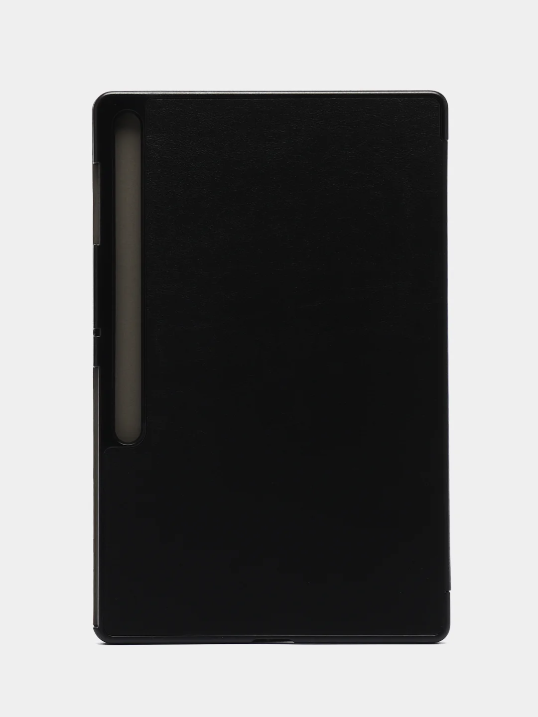 Черный чехол-книжка для планшета Samsung Galaxy TAB S9 Ultra из экокожи КАРТОФАН, диагональ 14,6"