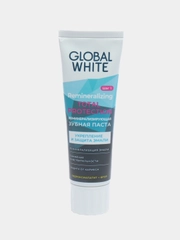 GLOBAL WHITE / ГЛОБАЛ ВАЙТ / Реминерализирующая зубная паста для укрепления эмали 100 г