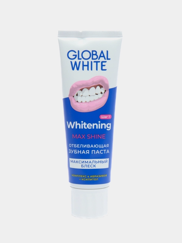 Отбеливающая зубная паста Global White / Whitening Max Shine, 100 гр