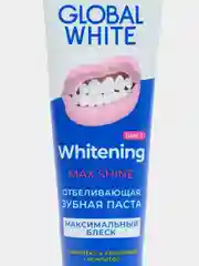 Отбеливающая зубная паста Global White / Whitening Max Shine, 100 гр