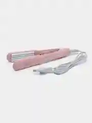 Розовый плойка гофре / утюжок для волос гофре VT-8006, плойка для завивки волос, плойка для волос