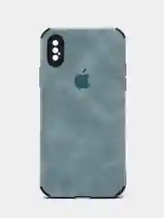 Голубой чехол на айфон 11, 12, 13, 14, 15, Про Макс, Pro Max, XS, XR, мини, mini