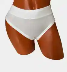 Белый трусы женские эластичные, большие размеры