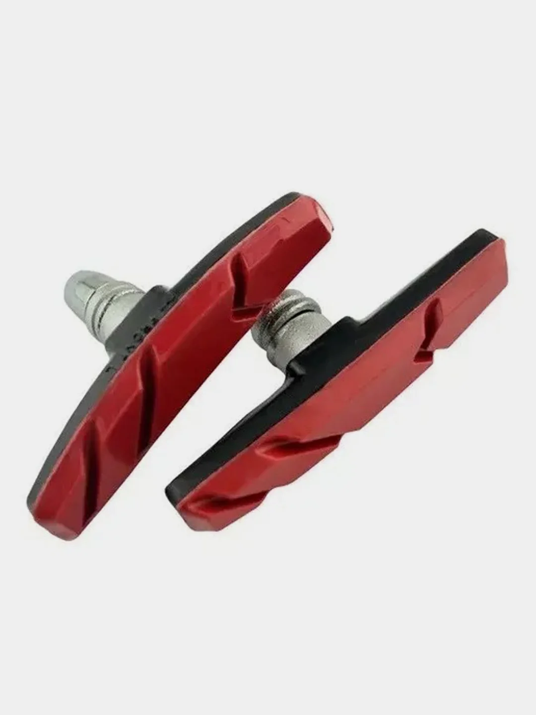 Красный тормозные колодки для велосипеда, тип V-brake, 2 штуки