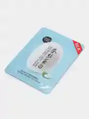 Голубой маска для лица с протеинами шелка Silk Protein. Увлажняющая маска с гиалуроновой кислотой