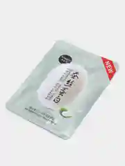 Бирюзовый маска для лица с протеинами шелка Silk Protein. Увлажняющая маска с гиалуроновой кислотой
