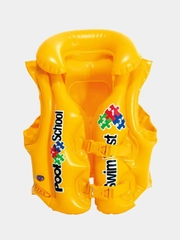 Жилет для плавания Intex Pool School Deluxe Swim Vest 3-6 лет (50 х 47 см)