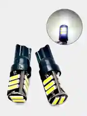 Серый светодиодная лампа W5W T10 / Габаритные огни LED