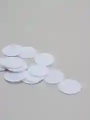 Белый фетровые кружочки, 30-60 штук