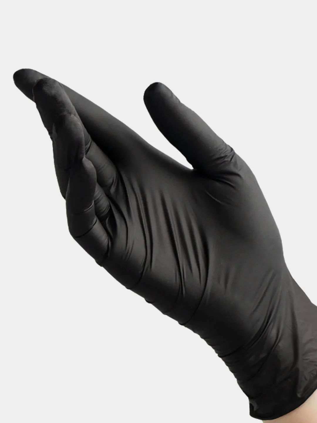 Перчатки нитриловые смотровые BENOVY Nitrile Chlorinated, 50 пар (100шт)