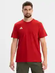 Красный футболка Core 18 Tee, мужская, из хлопка, красная
