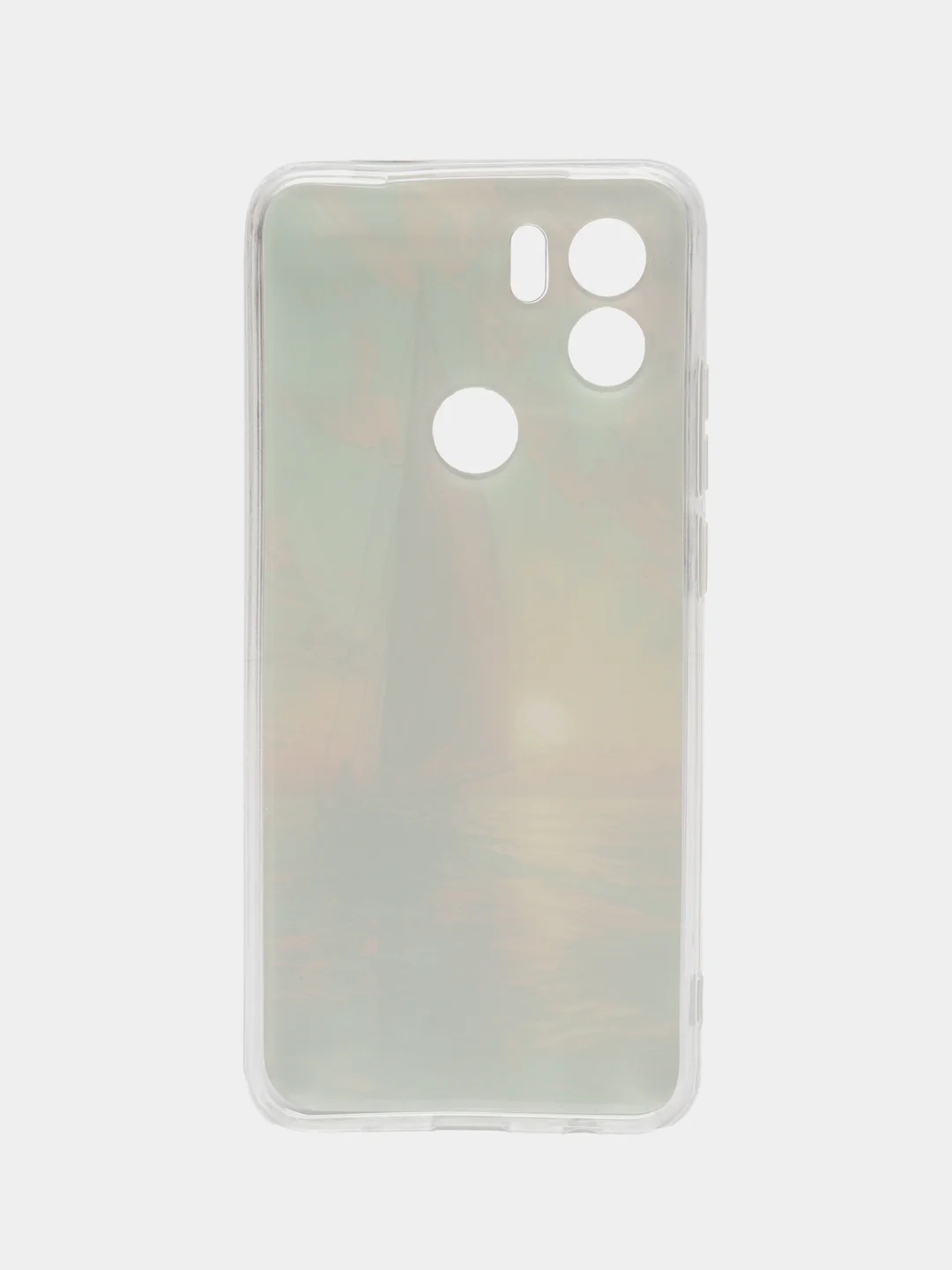 Оливковый чехол для Xiaomi Redmi A2 Plus / A2+, Сяоми Редми А2, силиконовый, с рисунком