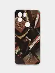 Шоколадный чехол для Xiaomi Redmi A2 Plus / A2+, Сяоми Редми А2, силиконовый, с рисунком