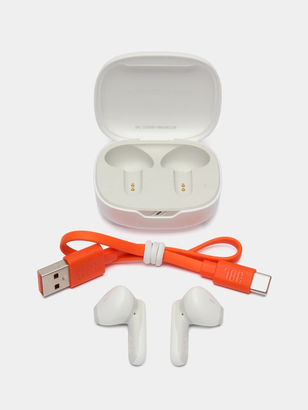 Белый наушники JBL Flex TWS