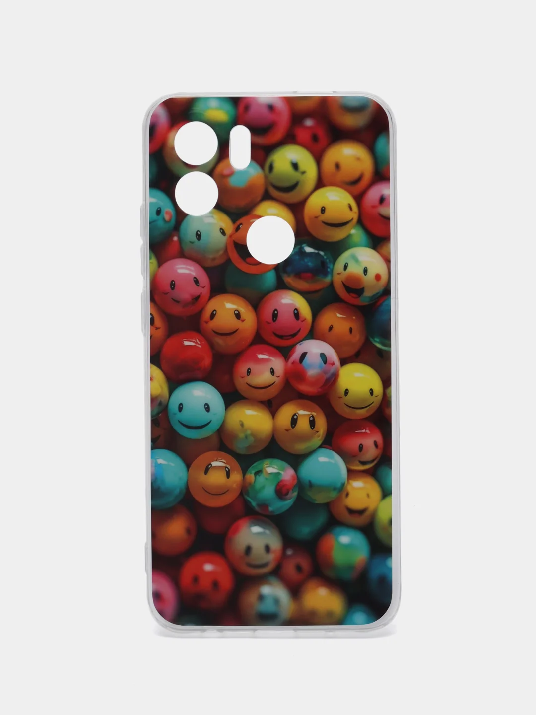 Оранжевый чехол для Xiaomi Redmi A2 Plus / A2+, Сяоми Редми А2, силиконовый, с рисунком