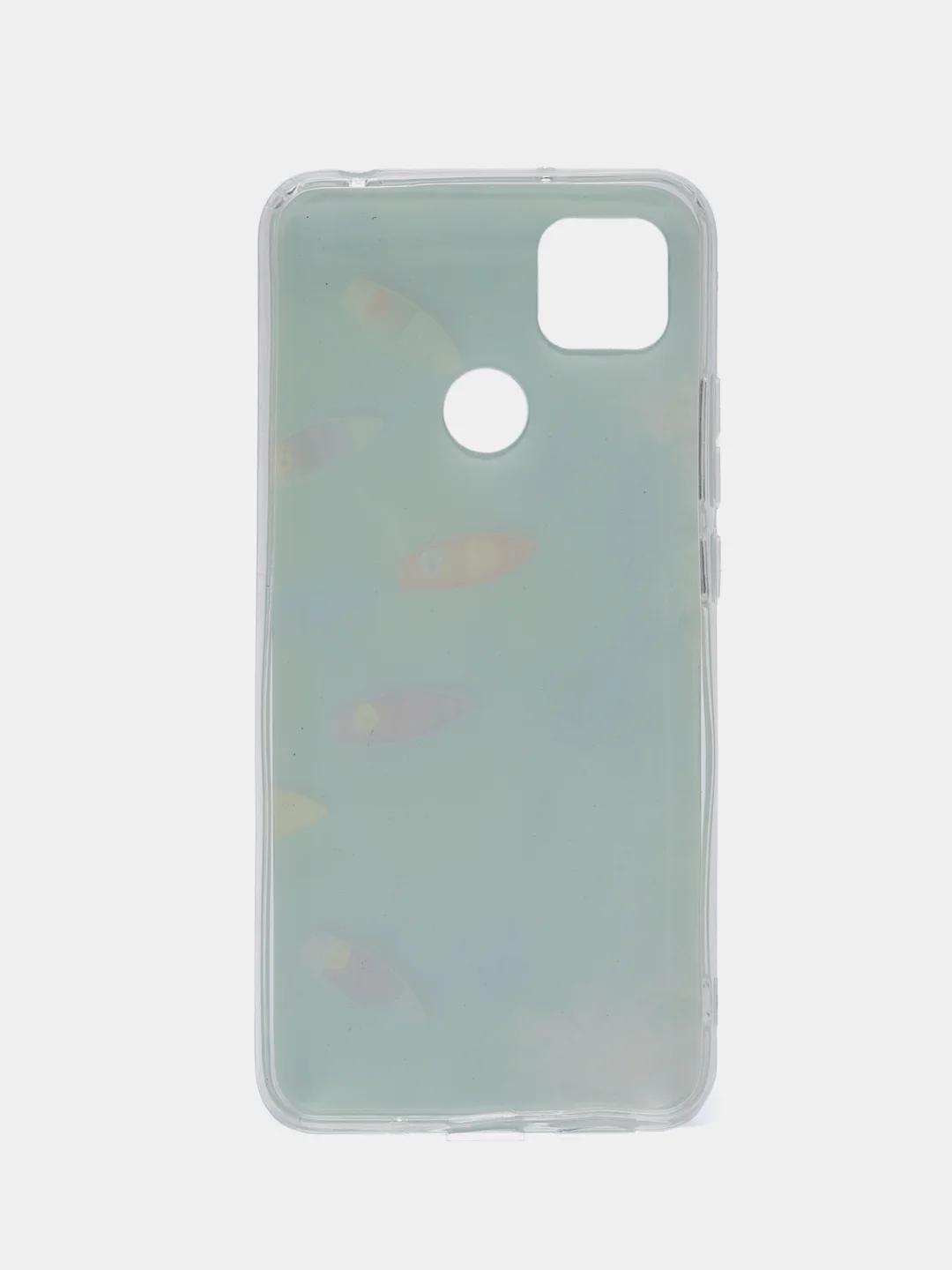 Небесно-голубой чехол Xiaomi Redmi 10A, Redmi 9C, Сяоми Редми 10А, Редми 9С с рисунком