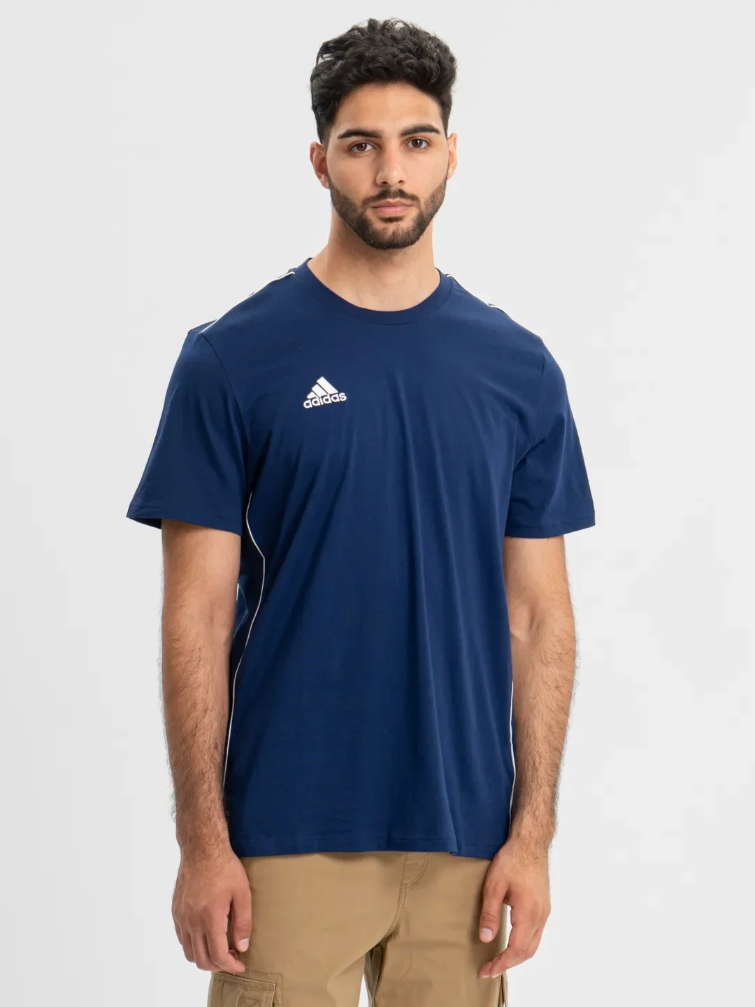 Футболка Core 18 Tee, мужская, из хлопка, темно-синяя