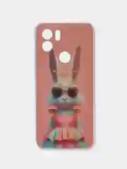 Пудровый чехол для Xiaomi Redmi A2 Plus / A2+, Сяоми Редми А2, силиконовый, с рисунком