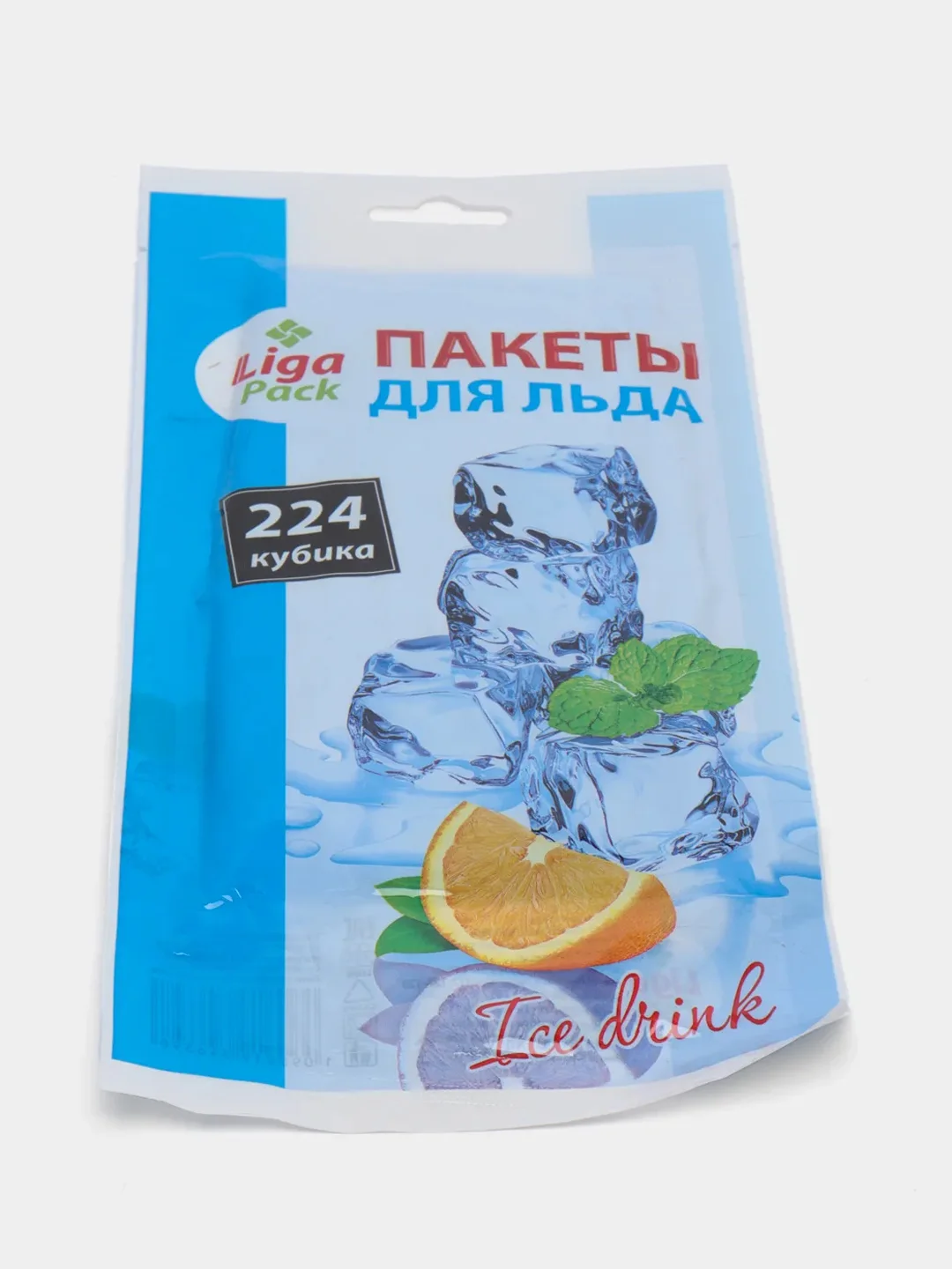 Пакеты для льда, 224 кубика
