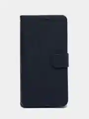 Темно-синий кожаный (PU) чехол книжка Xiaomi Redmi 9T ( Редми 9Т )