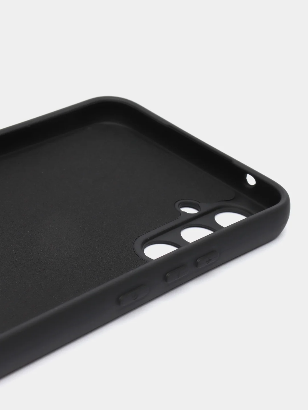 Угольный чехол силиконовый для Samsung Galaxy A34 / Самсунг Галакси А34 Silicone Cover