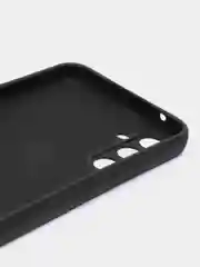 Угольный чехол силиконовый для Samsung Galaxy A34 / Самсунг Галакси А34 Silicone Cover